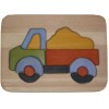 Großes Holzpuzzle Lastwagen 12tlg.-Öko Spielzeug-Holzspielzeug