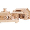 Öko Holzhaus: VARIS Baukasten 111-Öko Spielzeug-Holzspielzeug