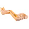 Kugelbahn Erweiterungs-Set III 11 Teile-Öko Spielzeug-Holzspielzeug