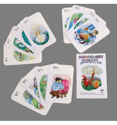 Kraul Kartenspiel Märchenquartett-Öko Spielzeug-Naturspielzeug