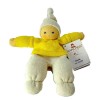 Nanchen Zausel gelb -Öko Spielzeug-Babies