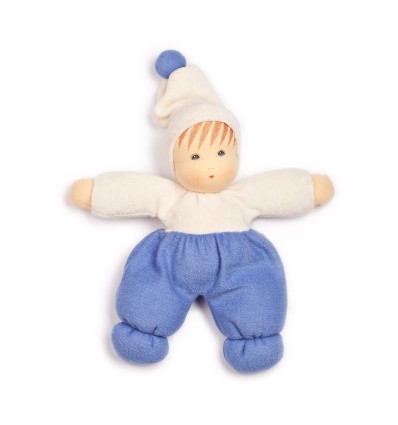 Nanchen Möpschen - Puppe aus Biobaumwolle